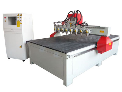 Eight Heads Woodworking Relief CNC Router