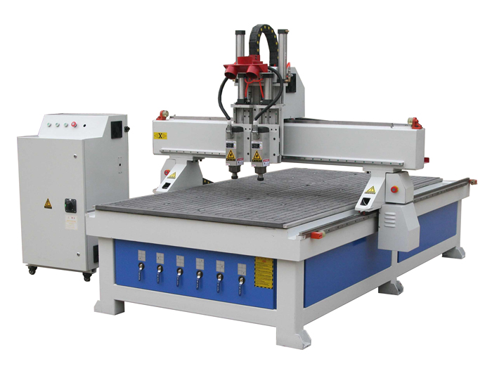 Double Head Wood CNC Router